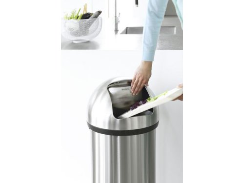 Papperskorg BRABANTIA Push 60L Stl