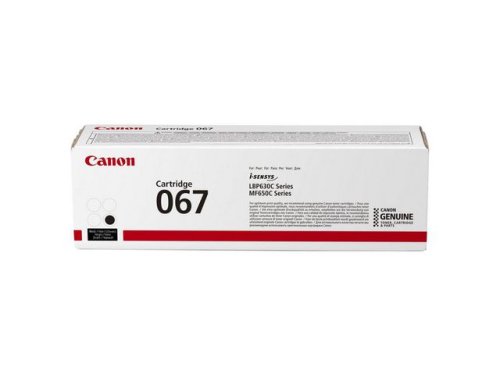 Toner CANON 067 1,35K svart