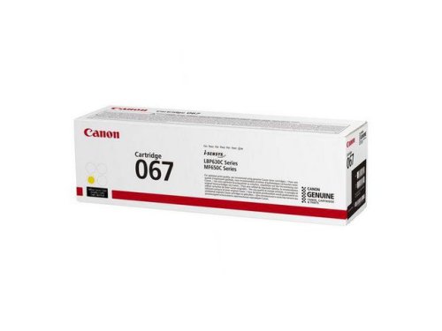 Toner CANON 067 1,25K gul