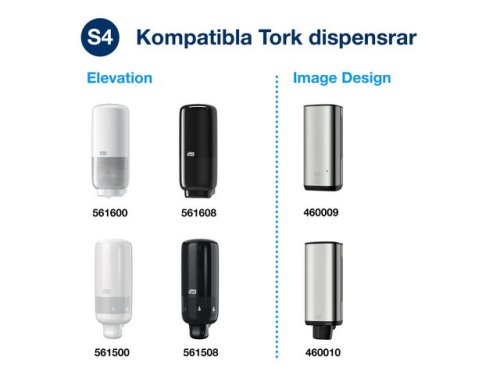 Skumtvl TORK S4 Clarity oparfymerad 1L