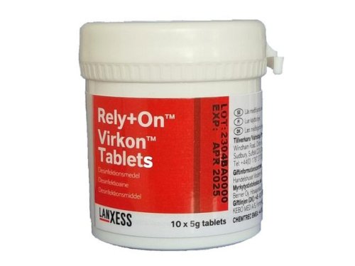 Desinfektionsmedel Virkon 10x5g/fp