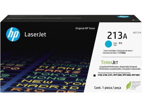 Toner HP W2131A 213A 3K cyan