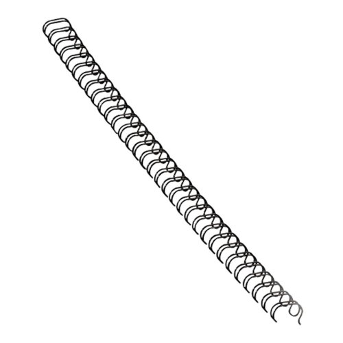 Metallspiral 100st 14mm Svart