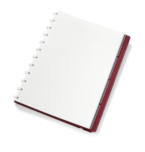 Filofax Anteckningsbok A4 Linjerad Burgundy