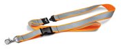 Textilhalsband 20 mm REFLECT SECURE orange