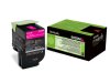 Toner LEXMARK 80C2SM0 802SM 2K magenta