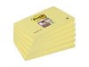 Notes POST-IT SS 76x127mm gul 6/FP