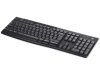 Tangentbord LOGITECH K270 trdls svart