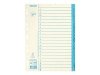 Pappregister JOPA A4 A- vit/bl