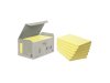 Notes POST-IT 100%recyc 127x76mmgul 6/F