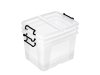 Plastlda STRATA 40L klar med lock PP