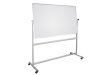 Whiteboard dubbelsidig emalj 150x120cm