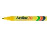 Mrkpenna ARTLINE 70 perm. 1,5mm gul