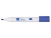 Whiteboardpenna LYRECO drywipe rund bl