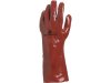 PAIR DELTAPLUS PVC7335 GLOVE 10 RED