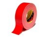 Textiltejp plastbelagd 50m x 25mm rd